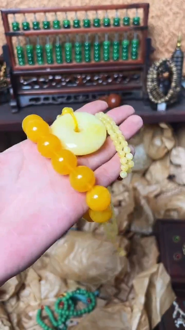 【闪购商品】蜜蜡颈饰未镶嵌好运来直播间专属链接