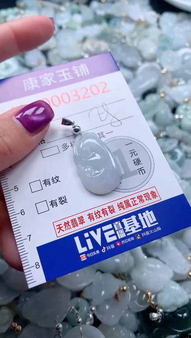 颈饰未镶嵌翡翠3202
