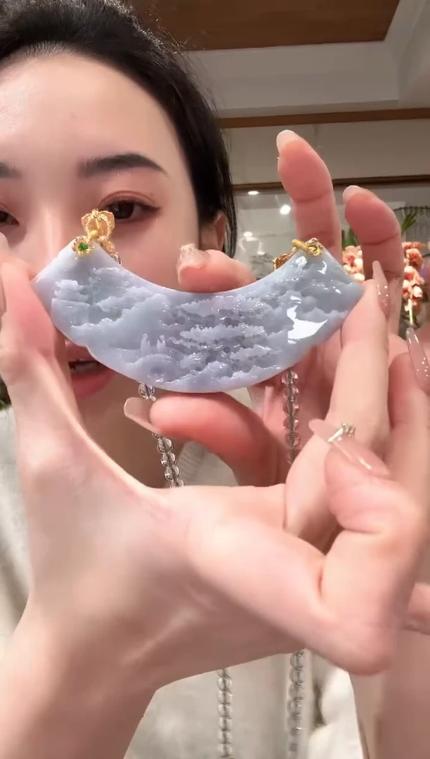 【闪购商品】翡翠颈饰未镶嵌国风