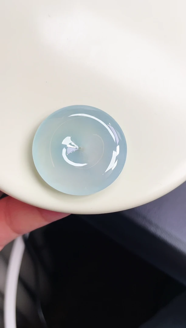 颈饰未镶嵌翡翠【55】平安扣 尺寸 30.7   6mm