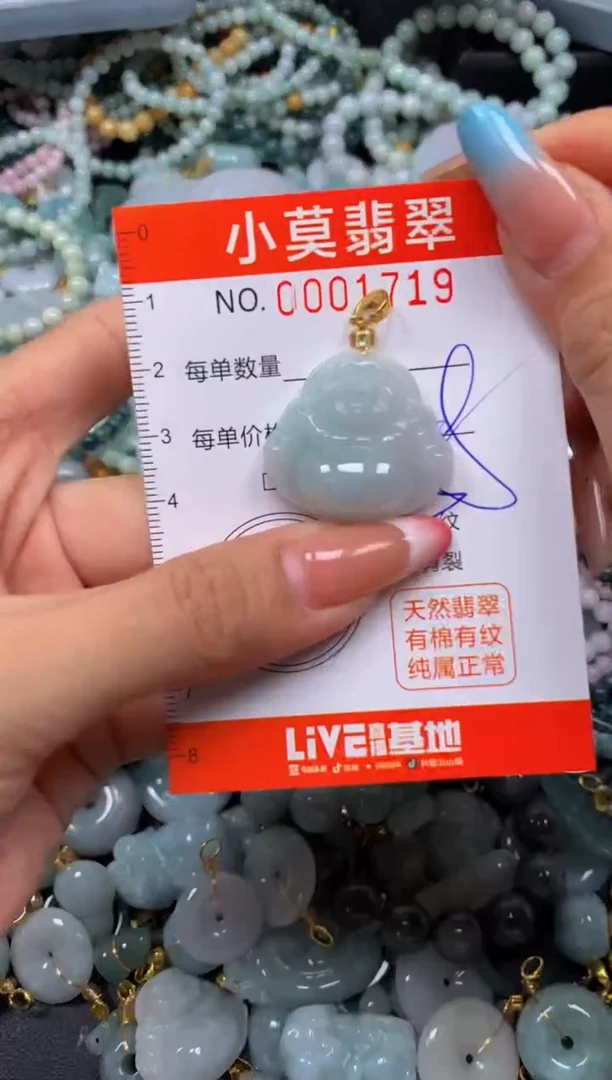 翡翠未镶嵌颈饰闪购001719