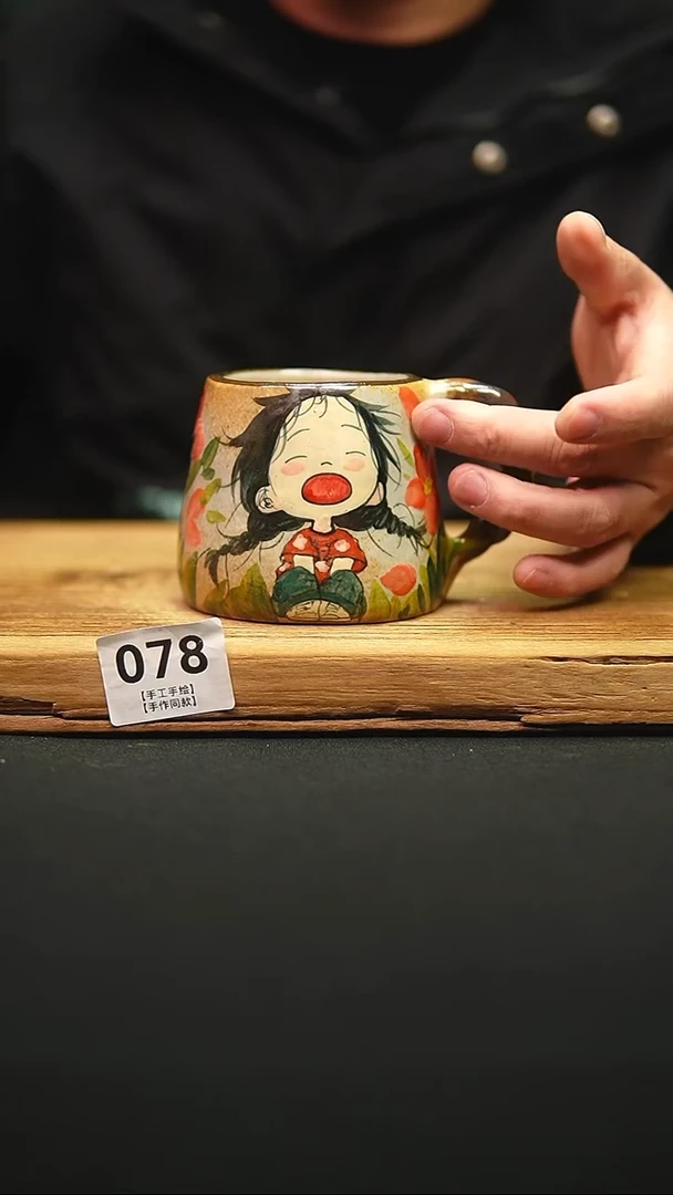 @@陶园瓷舍@@纯手工手绘@高温釉下彩