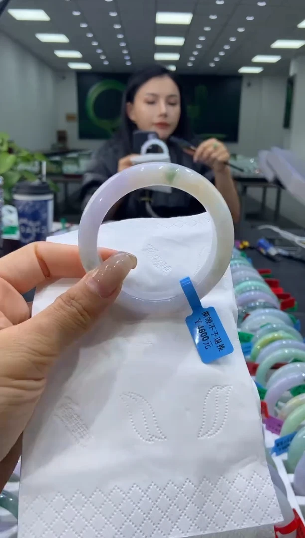 未镶嵌手镯翡翠00008594