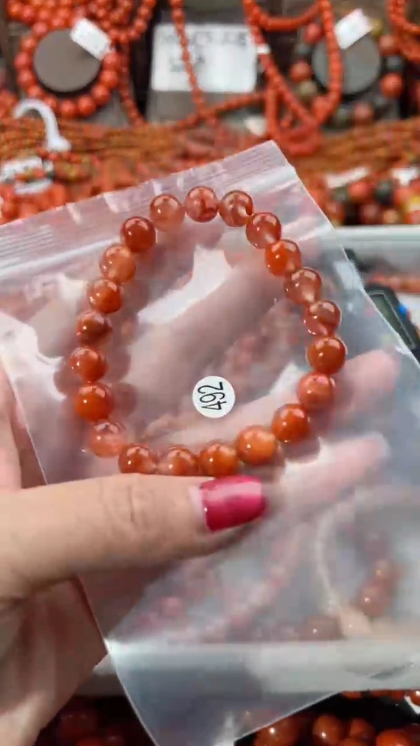 【闪购商品】南红玛瑙手串未镶嵌9