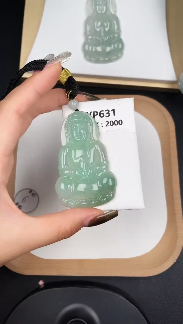 颈饰未镶嵌翡翠YP631冰观音