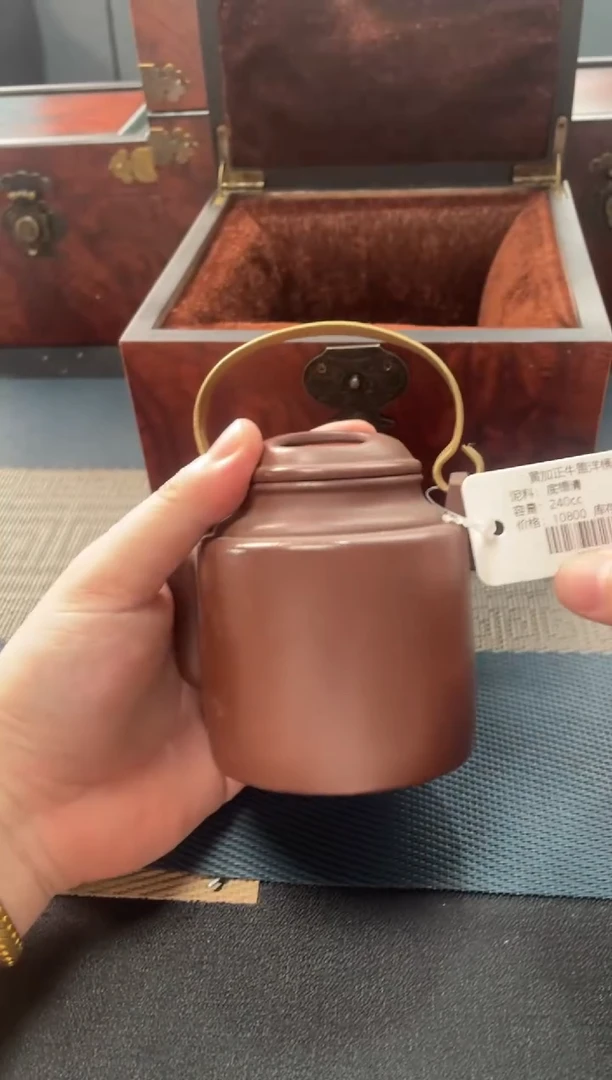 茶壶紫砂109  宜兴原矿紫砂