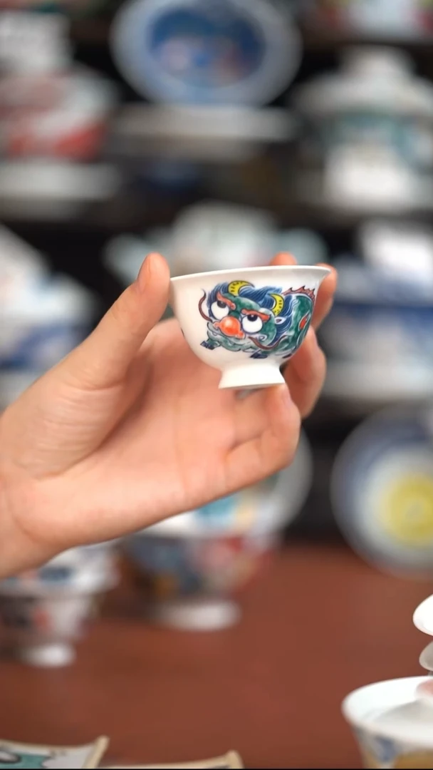 瓷片昨明小酒杯（福利价格）