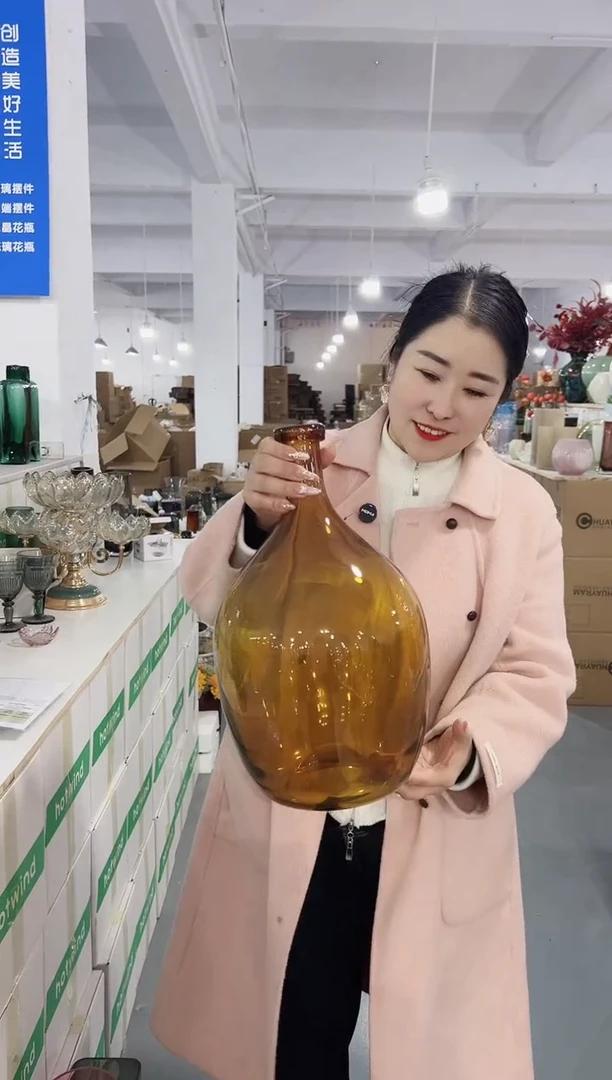 【闪购商品】玻璃花伴你花瓶微瑕-G511