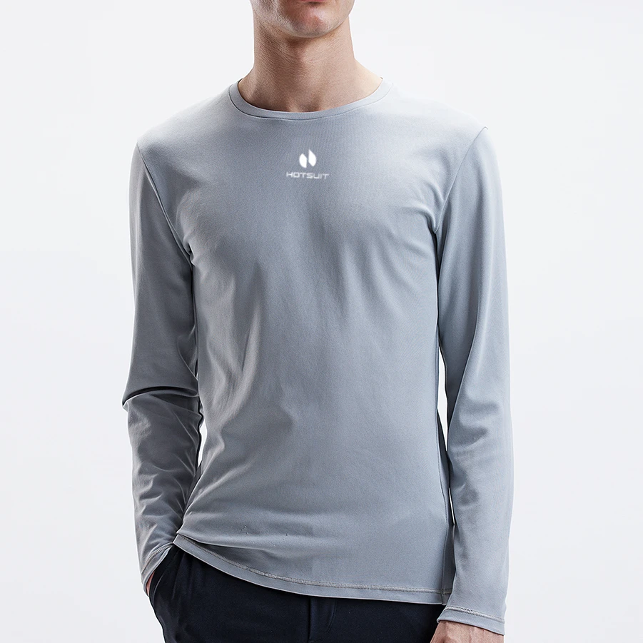 春秋男士吸汗服休闲时尚速干运动长袖T恤A52550 3004