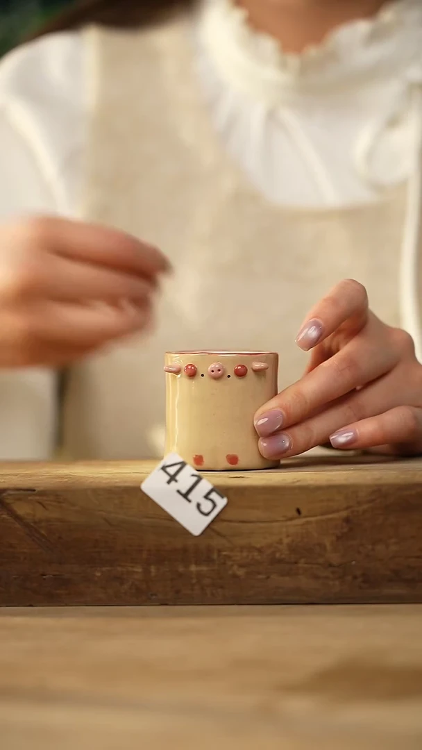 【闪购商品】瓷片手绘·杯/设计师 xudu 款
