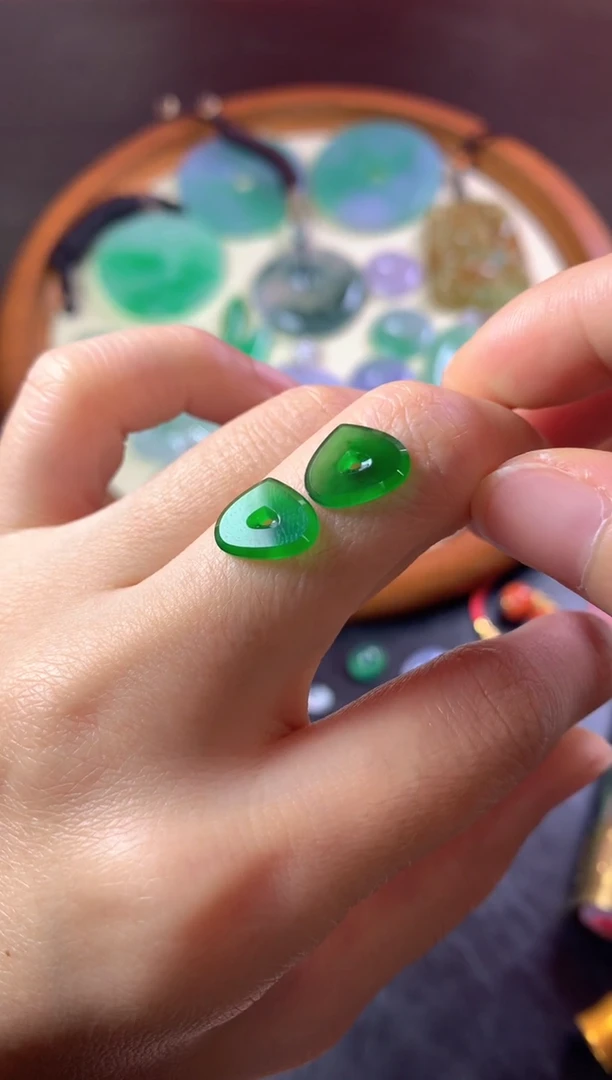 【闪购商品】定制翡翠未镶嵌1裸玉（客户意向镶嵌）