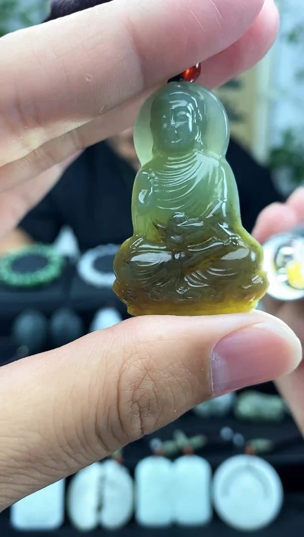 和田玉未镶嵌颈饰1