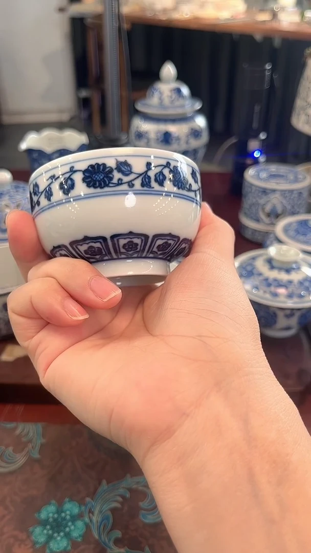 镹曰陶手工手绘柴窑制作茶具