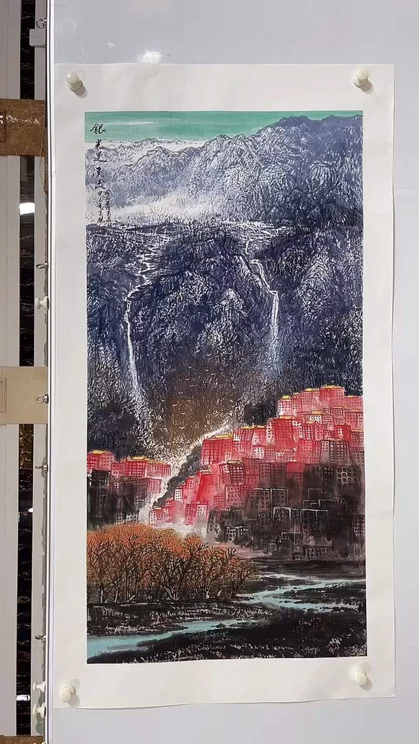 国画商老师国画作品26