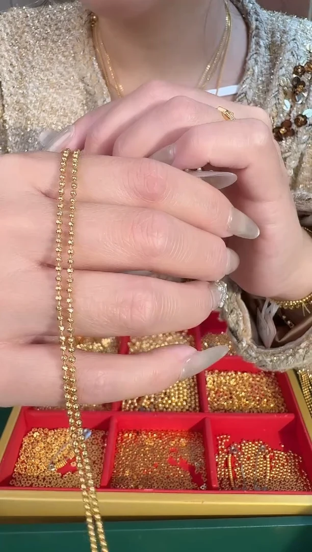 50长固定 切面珠珠 4.53（附带礼盒包装）