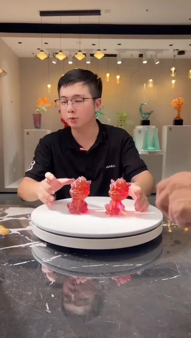 摆件巴比特美学 金红麒麟