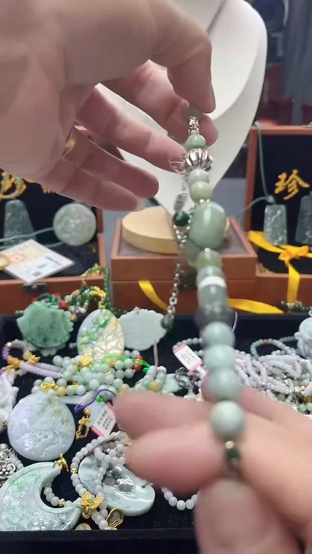 颈饰未镶嵌翡翠翡翠手链