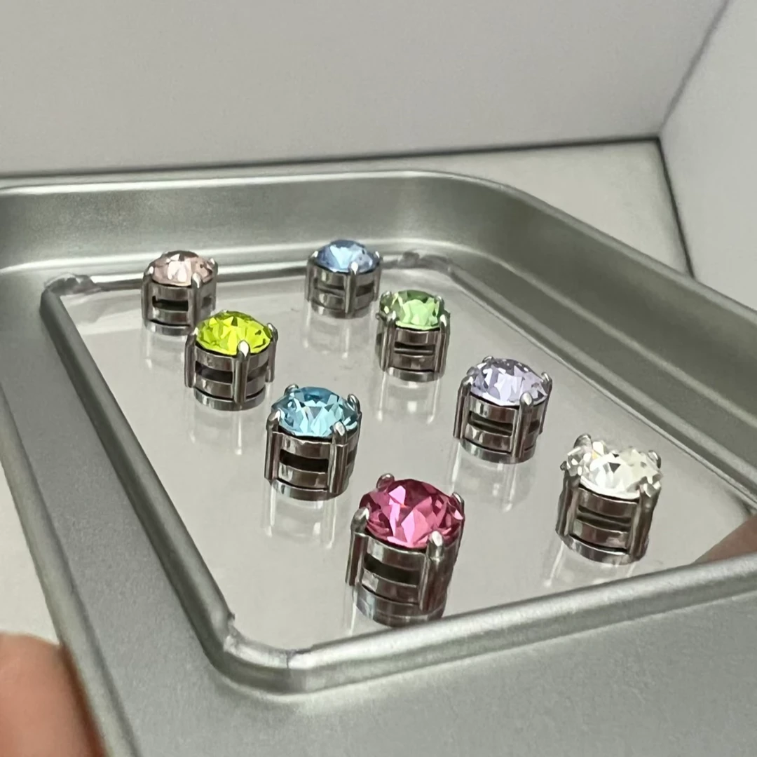 钛钢耳饰 【华子磁吸抽抽乐】正品华子磁吸耳钉(无耳洞）