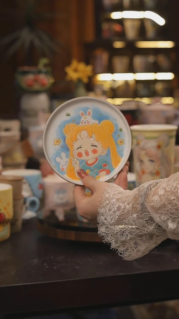 景德镇釉下彩绘设计师款式陶瓷