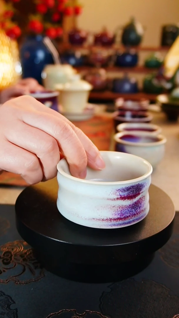 【闪购商品】瓷片188 竹节杯