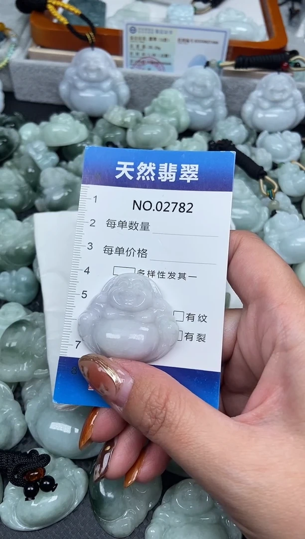 颈饰未镶嵌翡翠纯天然A货翡翠2782