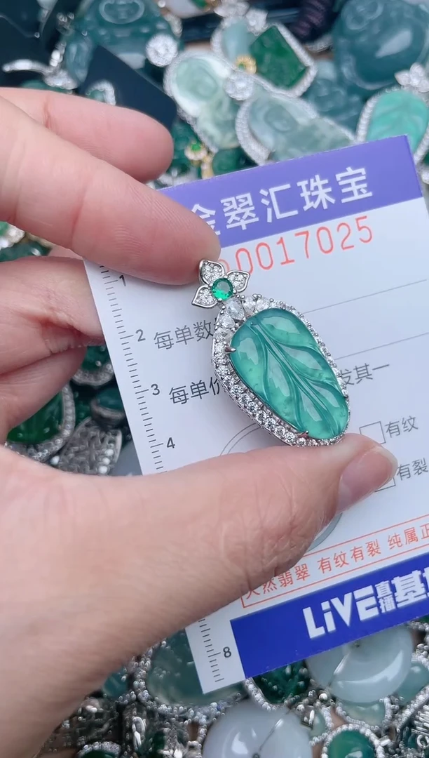【闪购商品】翡翠颈饰未镶嵌17025...1