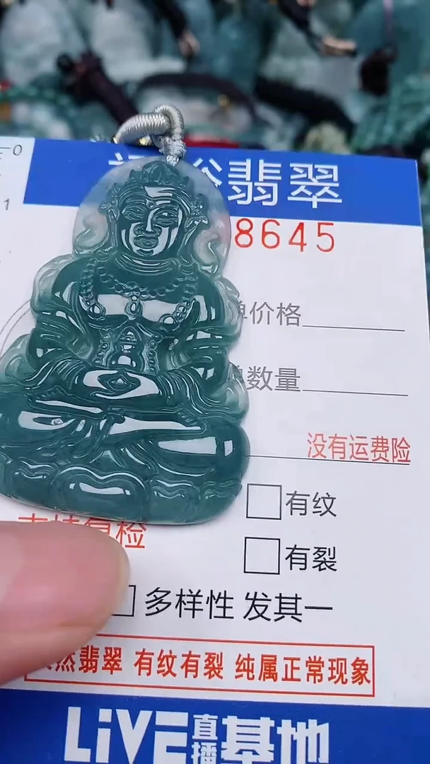 翡翠未镶嵌颈饰...0008645