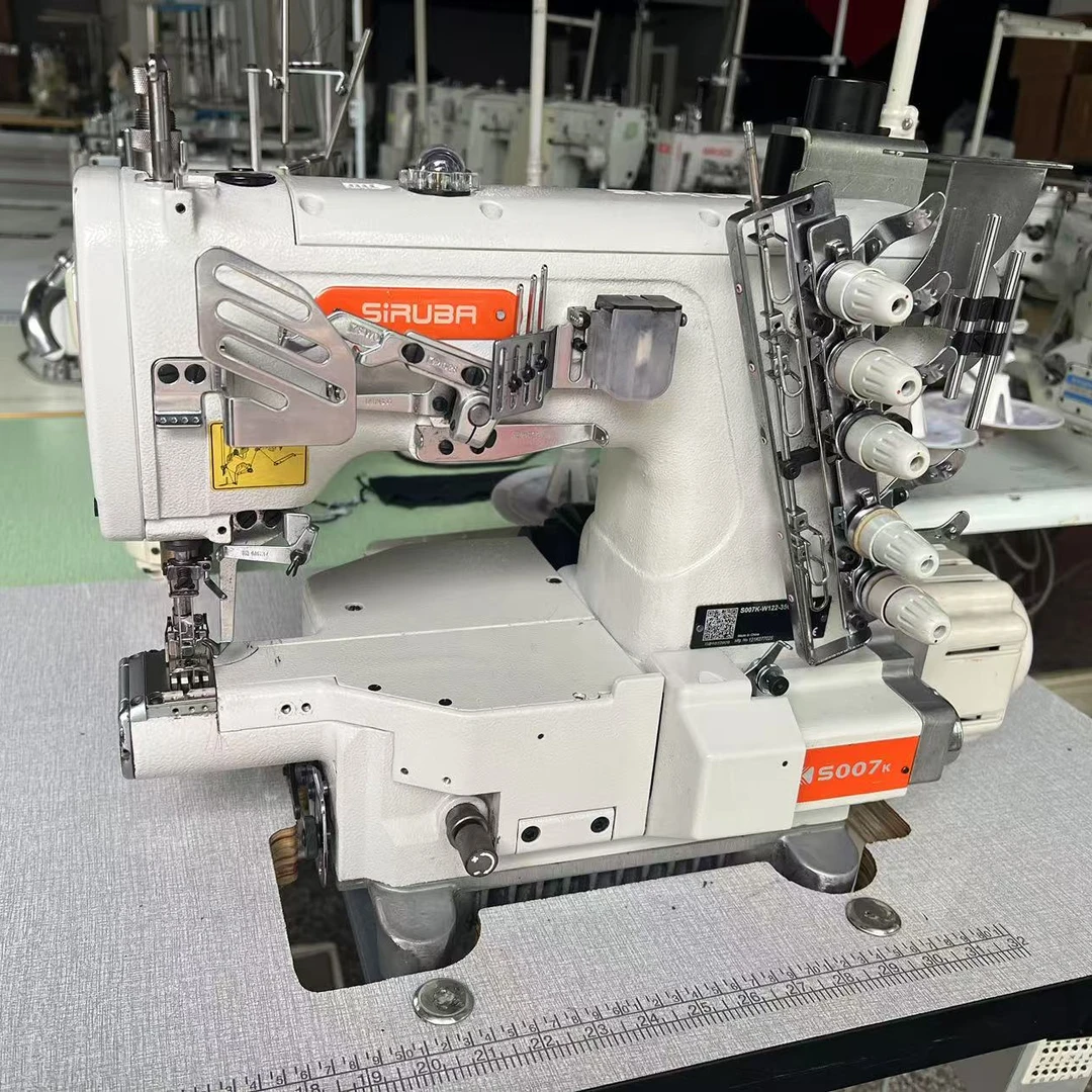 台湾银箭小嘴双针绷缝机适合缝制各种脚口袖口等压线缝制