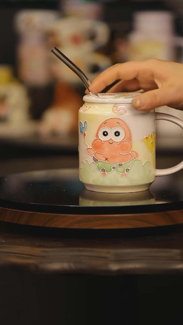 【闪购商品】摆件景德镇釉下彩绘设计师款式陶瓷