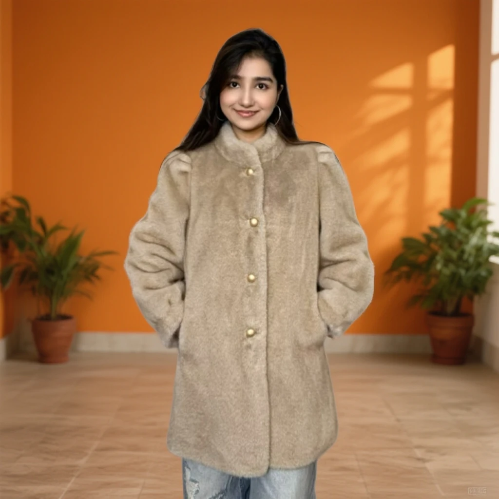 【新疆包邮 】2025女秋冬毛毛外套