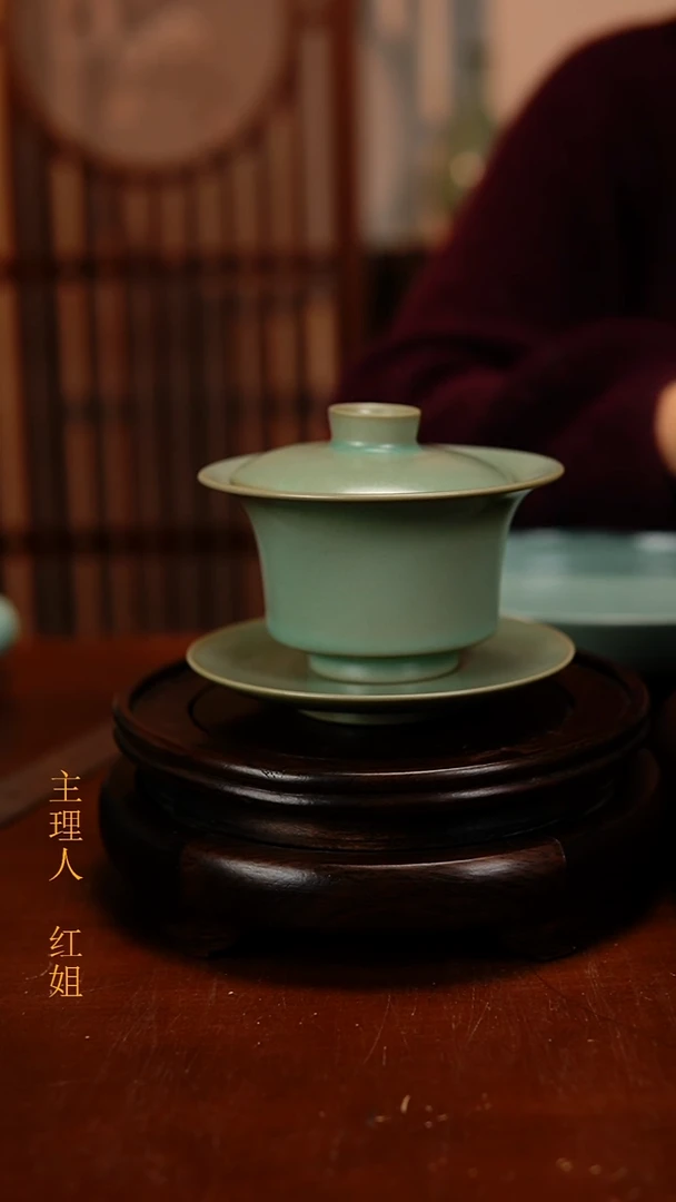 瓷片原产地原矿釉汝瓷