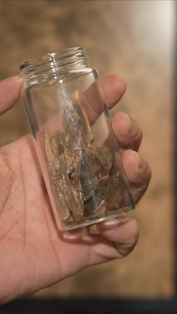 沉香沉香碎屑海南绿奇楠金丝红油碎屑20克装