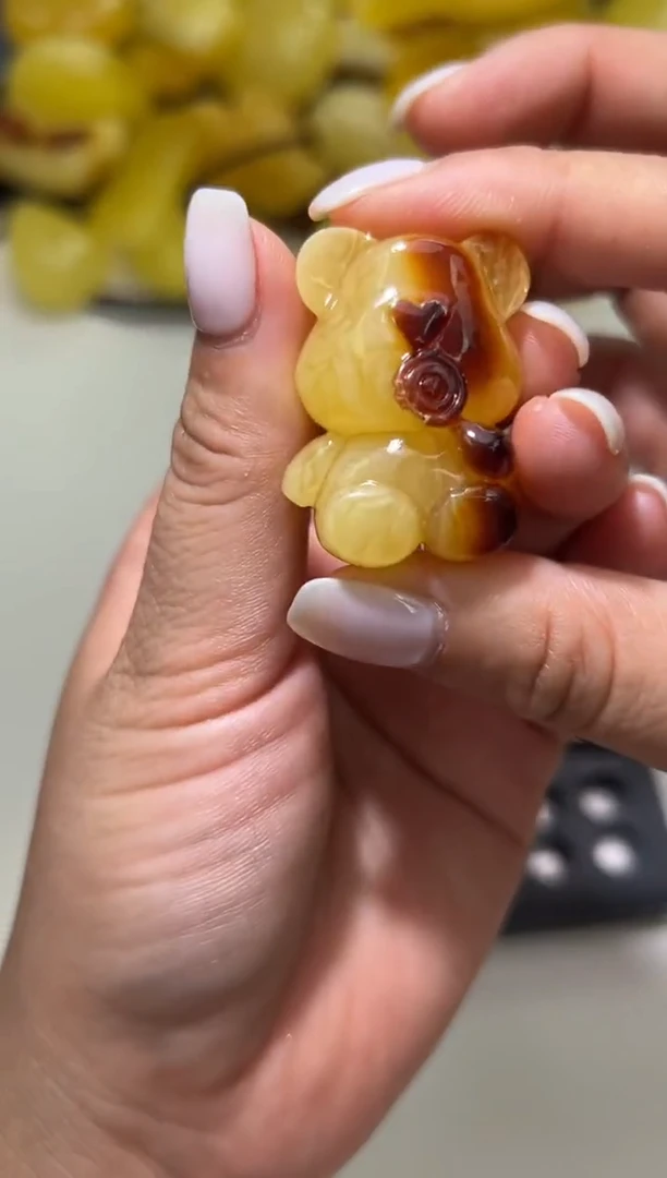 裸石琥珀未镶嵌琥珀蜜蜡吊坠