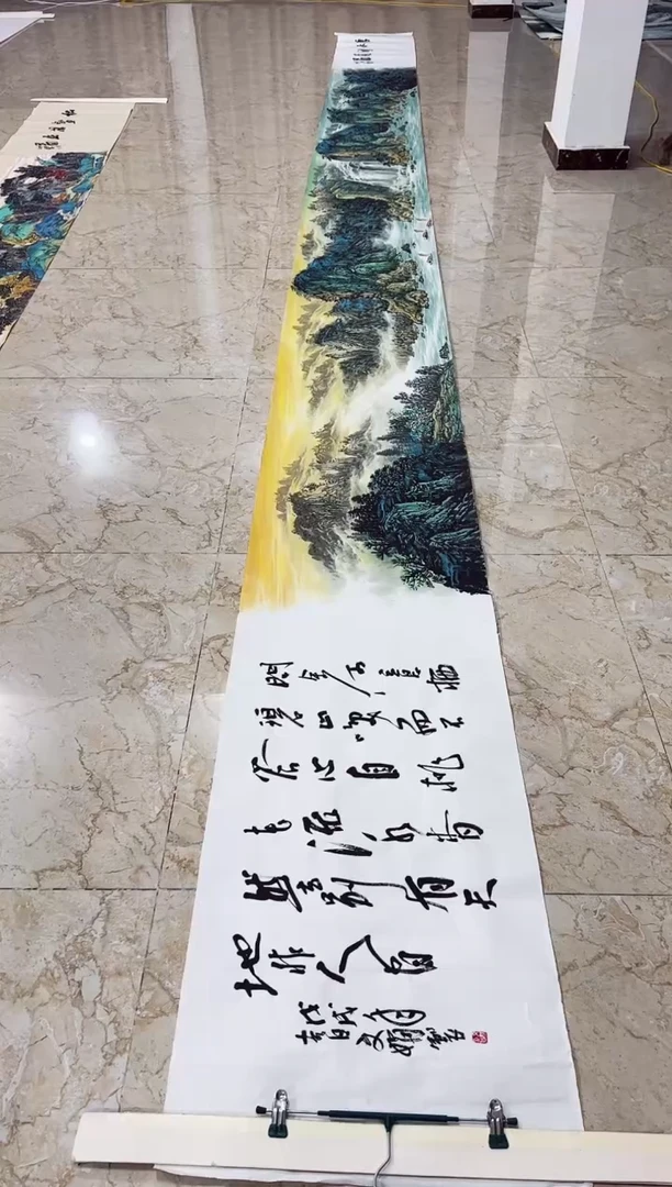 国画良*师文娟国画作品