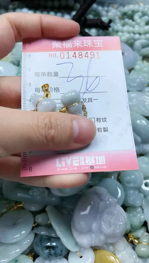 翡翠未镶嵌颈饰闪购0148491