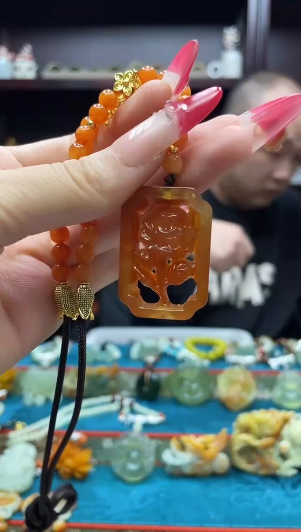 未镶嵌岫玉吊坠·多样性发货*拍一发一