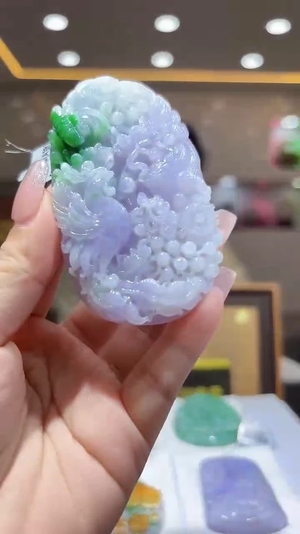 未镶嵌定制翡翠33/0103/C/龙凤