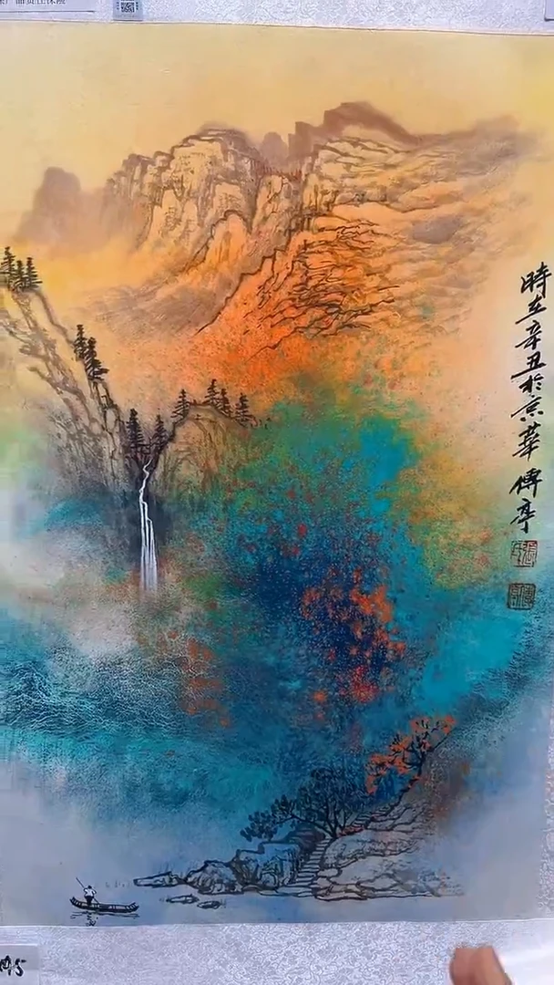 国画张传亭老师作品