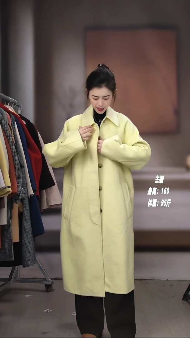 长 短款羊羊大衣097