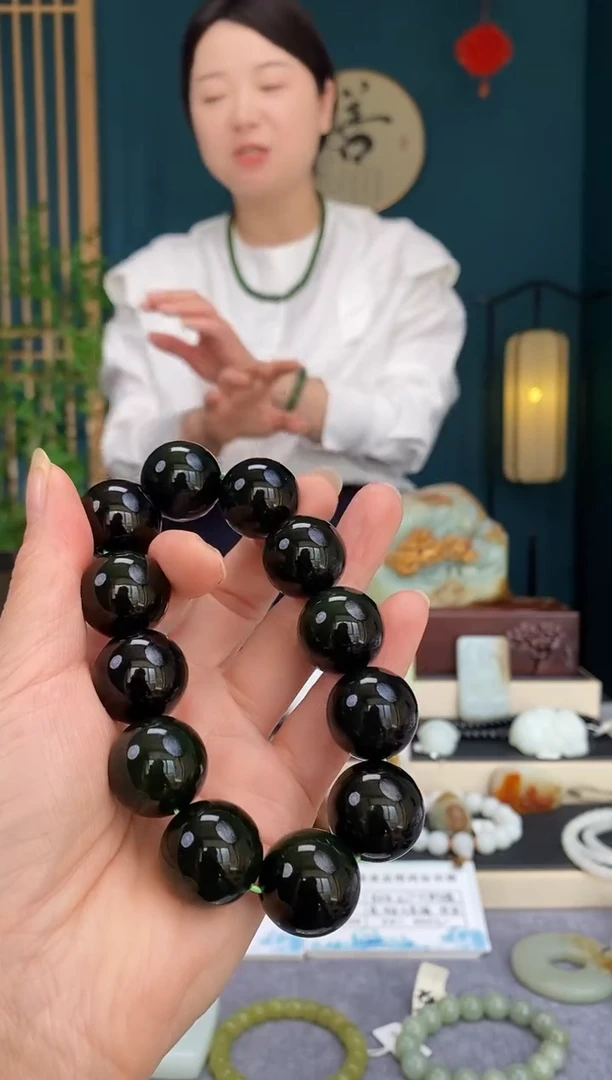 吊坠(不含链)未镶嵌和田玉手串