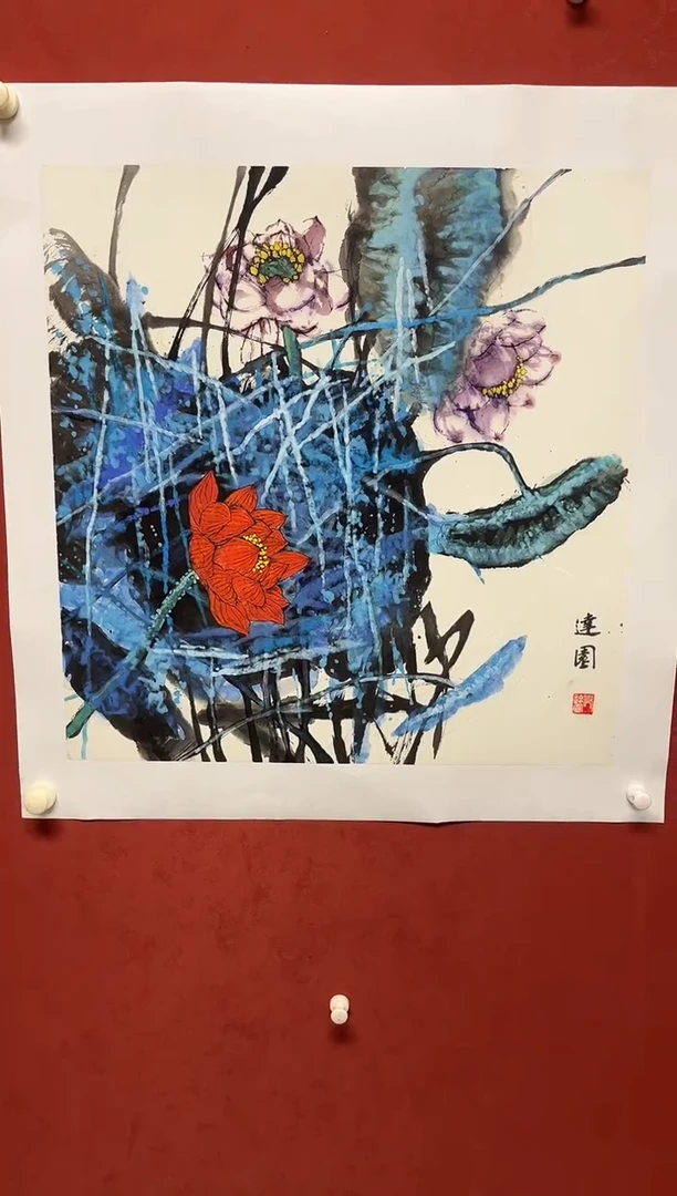 国画史老师  画芯68*68