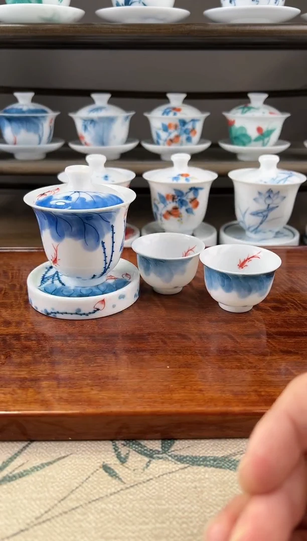 全品线条莲美人备+小美人杯2个+小盖置