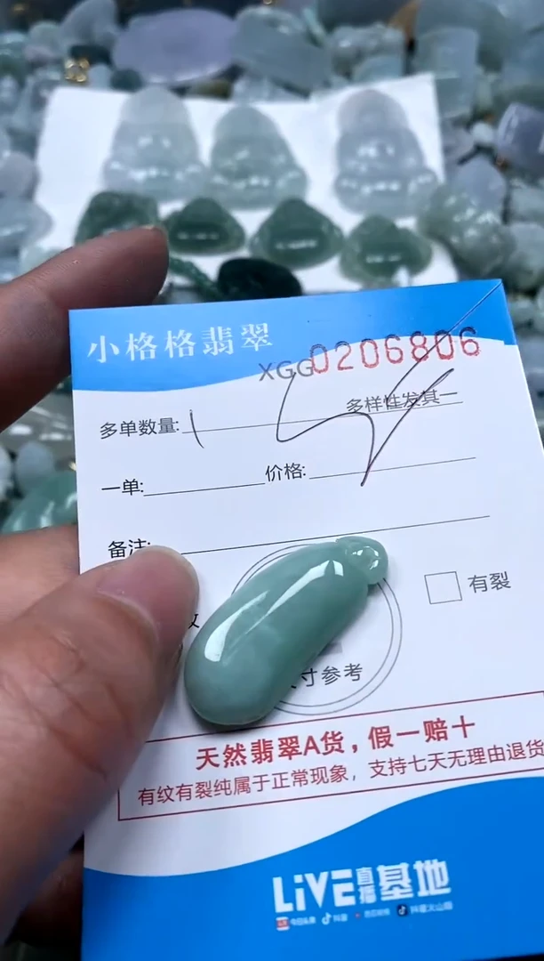 【闪购商品】翡翠颈饰未镶嵌闪购商品0206806