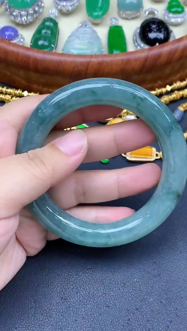 未镶嵌手镯翡翠263-中国好珍宝