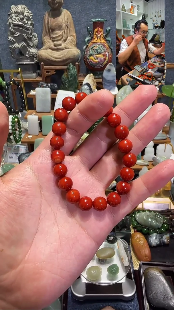 【闪购商品】南红玛瑙颈饰未镶嵌14