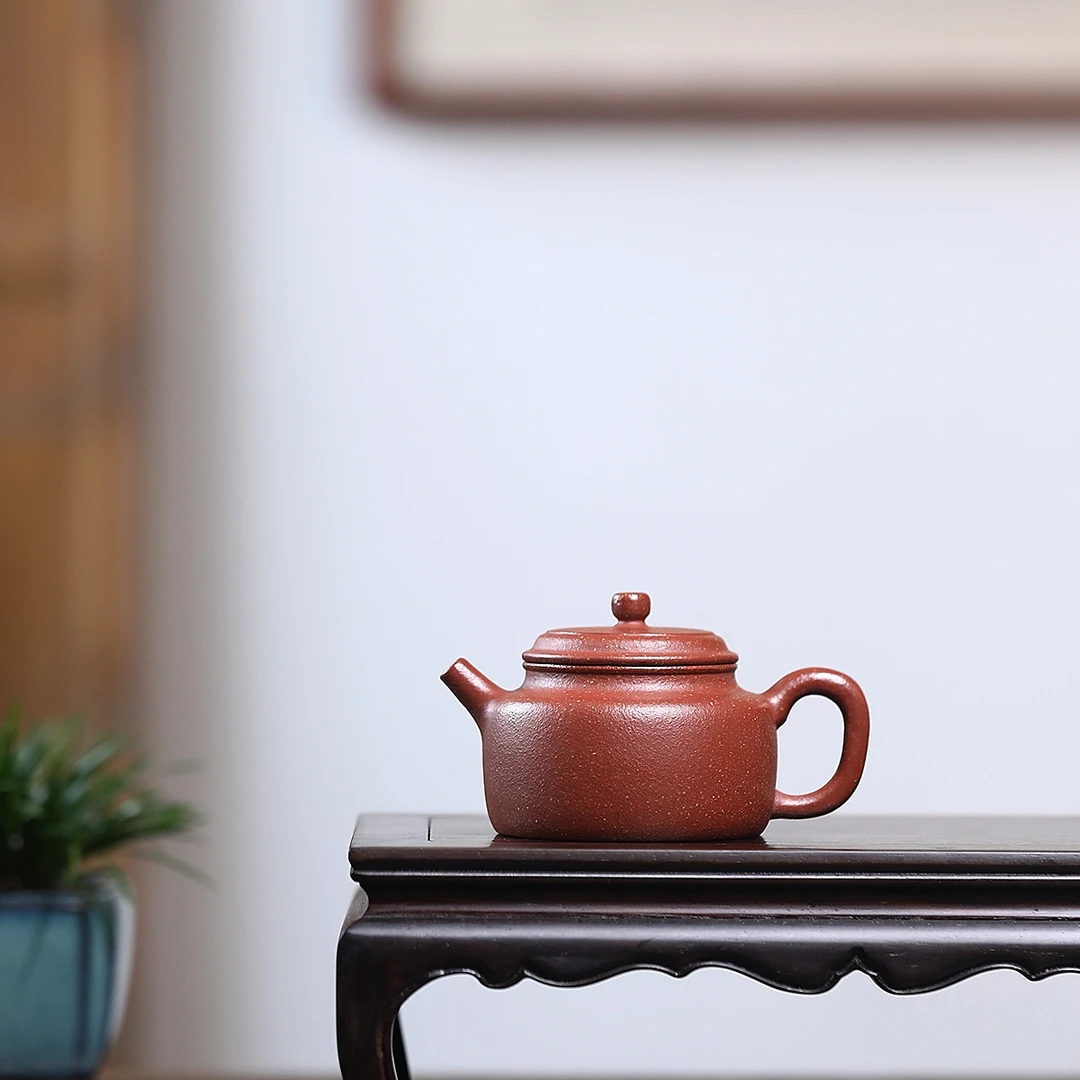 【德钟壶｜原矿降坡泥】100cc 古法手工制紫砂壶