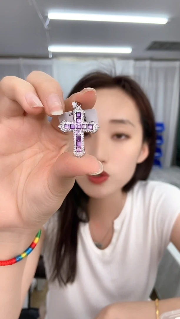 未镶嵌吊坠(不含链)紫晶天然珠宝多样性发其一