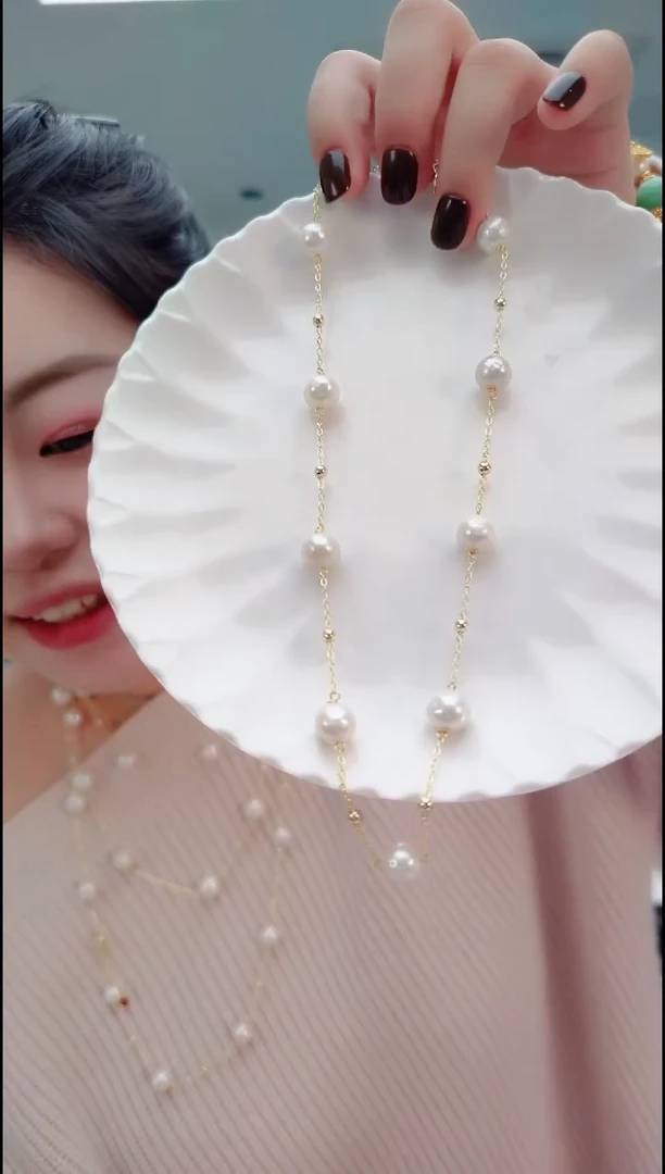 颈饰未镶嵌淡水珍珠0523满天星