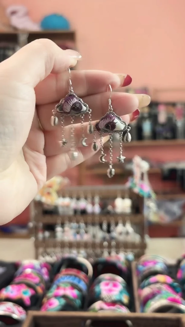 织绣艺枝独绣手工饰品21*