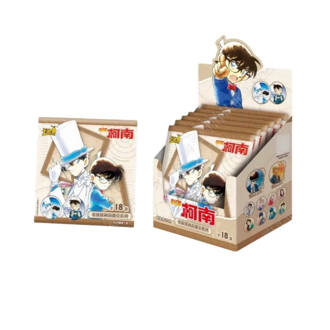 卡游名侦探柯南漫画主题徽章系列 正版周边吧唧盲盒（代拆）